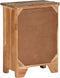 vidaXL - Bijzetkast - 55x33x75 - cm - massief - acaciahout