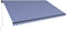vidaXL - Luifel - handmatig - uittrekbaar - met - LED - 500x300 - cm - blauw - en - wit