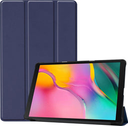 iMoshion Tablet Hoes Geschikt voor Samsung Galaxy Tab A 10.1 (2019) - iMoshion Trifold Bookcase - Blauw