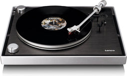 Lenco L-455BK - Platenspeler - Zichtbare riemaandrijving Ortofon 2M RED cartridge - Zwart