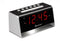 Soundmaster UR8100SI - Jumbo LED alarmklok - Nachtlampje USB laadfunctie - Zwart/Zilver