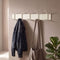 CAPPA 5 - Wandkapstok - 5 dubbele haken - Pebble grey