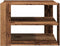 vidaXL - Salontafel - 58x58x40 - cm - bewerkt - hout - oud - houtkleurig