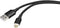 Renkforce RF-4746074 - USB-kabel - Magneetkoppeling 1.00 m - Zwart