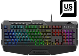 Sharkoon SKILLER SGK4 - Toetsenbord - RGB LED - Zwart