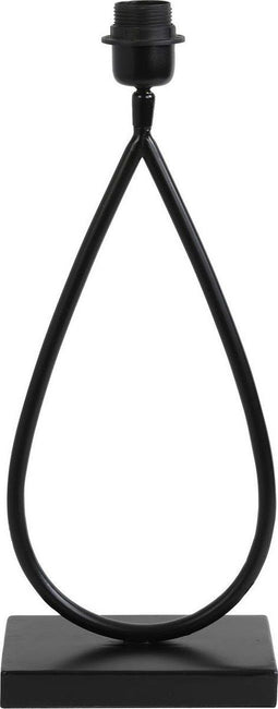 Light & Living Lampvoet Tamsu - Zwart - 19x12x42cm - Luxe - Woonkamer - Slaapkamer