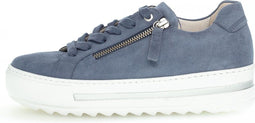 Gabor 66.498.26 - Dames Sneakers - Nubuck - Blauw - Maat 40.5