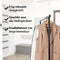 Infinity Goods 30 Houten Kledinghangers - Kleerhanger - Inkeping en Broeklat - Bruin