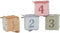 Little Dutch - Safari Friends - Zachte Blokkenset - Multicolor