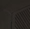 vidaXL - Dressoir - 55x30x76 - cm - massief - mangohout - en - ijzer - zwart