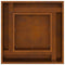 vidaXL - Vierkante - Vuurkorf - 60x60x30 - cm - Weerbestendig - Staal