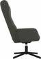 vidaXL Relaxstoel fluweel donkergrijs