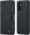 CaseMania Samsung Galaxy A35 - Bookcase hoesje - 2-in-1 Magnetisch Uitneembaar - Zwart