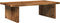 vidaXL - Monitorstandaard - 50x27x15 - cm - bewerkt - hout - oud - houtkleurig