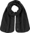 Barts Fleece Shawl - Sjaal Unisex - 100% gerecycled polyester - Zwart