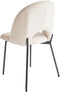 Set van 2 eetkamerstoelen COVELO Lichtbeige