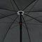 vidaXL - Tuinbank - 2-zits - met - kussens - en - parasol - poly - rattan - grijs