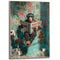 Orangewallz Monkey Break Blue - Wanddecoratie MDF-hout - Opvallend design - Blauw - 70 x 50 cm