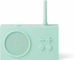 Lexon Tykho 3 - AM/FM Radio en Bluetooth Speaker - Waterdicht - Mint