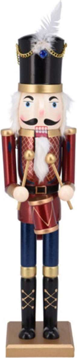 Home & Styling Kerst Notenkraker Staand - 50cm - Trommel