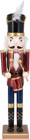 Home & Styling Kerst Notenkraker Staand - 50cm - Trommel