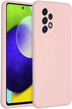 Accezz Samsung Galaxy A53 - Liquid Silicone Backcover - Schokabsorberend - Roze