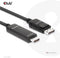 Club 3D - DisplayPort 1.4 naar HDMI Kabel - 4K120Hz 8K60Hz HDR10 - Zwart (3m)