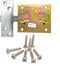 Lince 2940-92940hc - Veiligheidsslot - Verchroomd Ijzer - Zilver