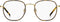 Heren Brillenframe Tommy Hilfiger TH-1686-J5G Gouden Ø 48 mm
