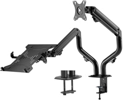 Aisens DTL32TSR-195 - Bureaumount - Verstelbare hoogte Verticaal kantelbaar - Max. 32" (1x)