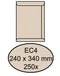 Envelop quantore akte ec4 240x340 120gr cremekraft | Doos a 250 stuk