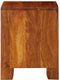 vidaXL - Nachtkastje - 2 - st - 40x35x45 - cm - massief - acaciahout