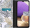 iMoshion Hoesje Geschikt voor Samsung Galaxy A32 (5G) Hoesje Met Pasjeshouder - iMoshion Design Softcase Bookcase - Wit