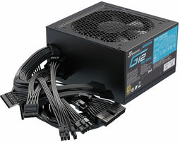 Seasonic G12 GC-650 - Voeding 650W - 80 PLUS Gold - Zwart