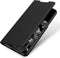 Dux Ducis - Pro Serie Slim wallet hoes - Geschikt voor Samsung Galaxy S21 Ultra - Zwart