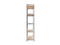 Metalkas Metalen Rek - Staal - Zwart - 40x90x180 cm - Draagvermogen 175 kg - 2 Stuks