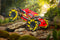 Nikko RC Rock Crusher Rood