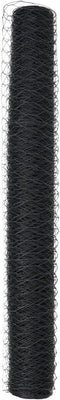 vidaXL - Zeskantige - Omheining - Grijs - 1x100 - m - Staal