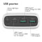 iMoshion® Powerbank 27000 mAh - Snellader & batterij-indicator - Geschikt voor o.a. iPhone & Samsung 18 Watt - USB A, USB C & Micro USB - Wit