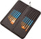 Kwasten set conda synthetisch 12 stuks in etui | Set a 12 stuk | 24 stuks