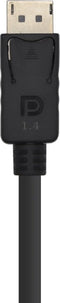 AISENS A149-0389 DisplayPort kabel 0,8 m Zwart