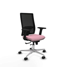 Piqueras y Crespo 2D086N0 - Bureaustoel - Verstelbare hoogte met armleuning - Roze