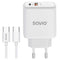 Savio LA-13 - Oplader - AC Snel opladen - Wit