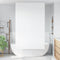 vidaXL - Doucherolgordijn - 130x240 - cm - stofbreedte - 126 - cm