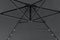 Juskys Brazil - Zweefparasol - 3,5 m met LED - Donkergrijs
