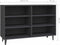 vidaXL - Dressoir - 103,5x35x70 - cm - spaanplaat - grijs