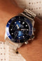Lorus RT343JX9 - Heren Chronograaf Horloge - 10 ATM waterdicht - Zilver