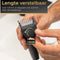 Wellshave 5-in-1 Baardtrimmer - Trimmer voor Baard en Lichaam - Lengte verstelbaar 1mm t/m 9mm - Zwart