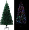 vidaXL - Kunstkerstboom - met - standaard - 150 - cm - glasvezel - groen