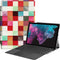 Tablet Hoes Geschikt voor Microsoft Surface Pro 4 / Pro 6 / Pro 7 - Design Trifold Bookcase - Meerkleurig /Various Colors